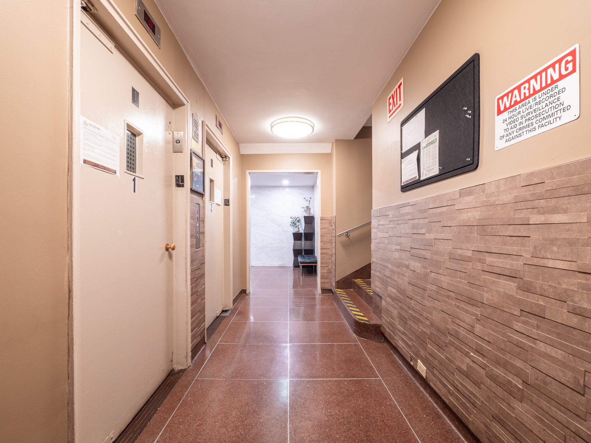 Residential hallway