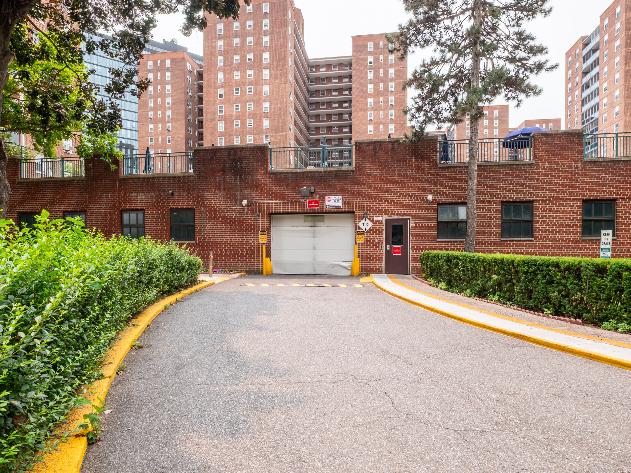 Garage entrance