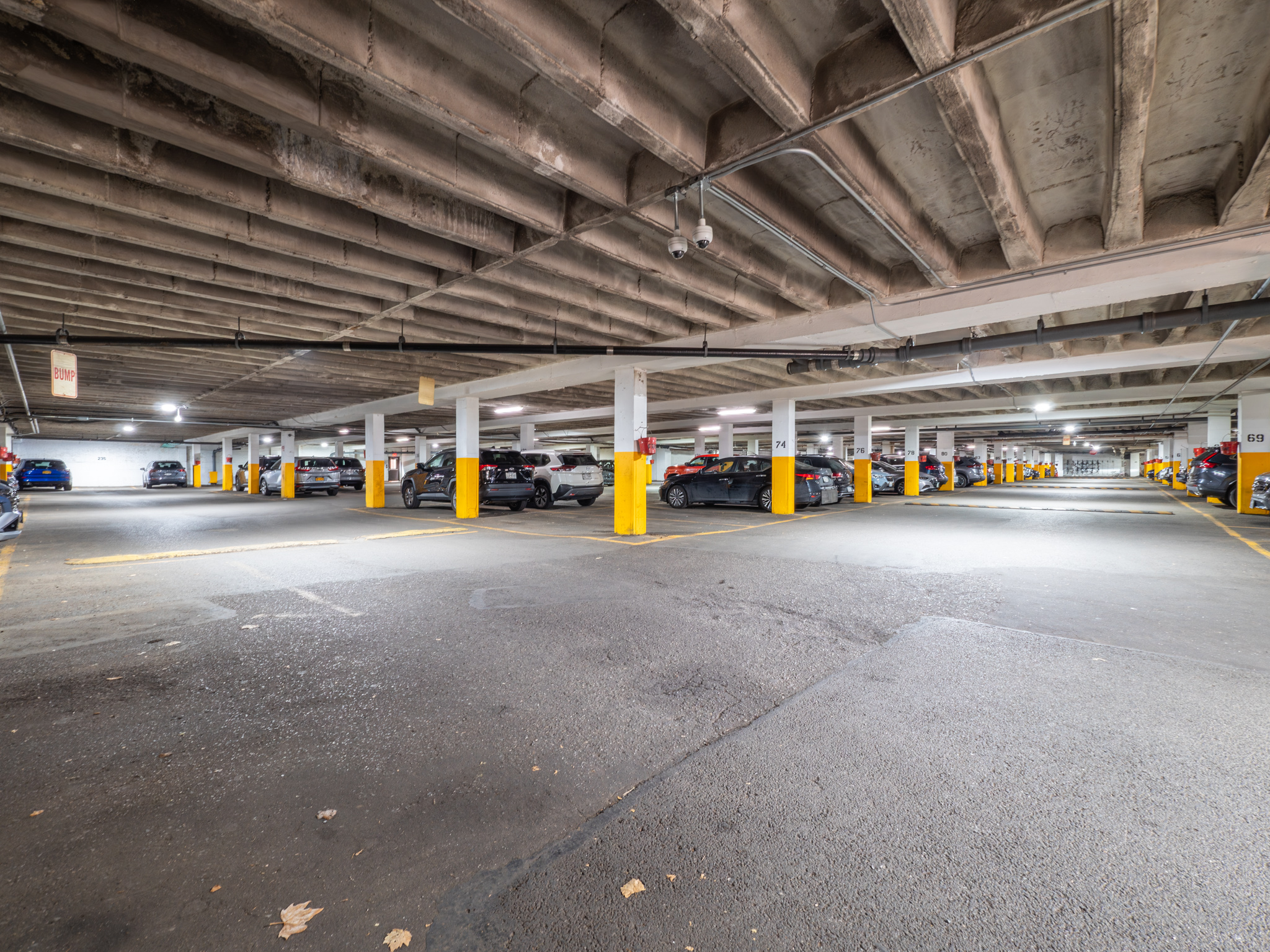 Indoor parking garage