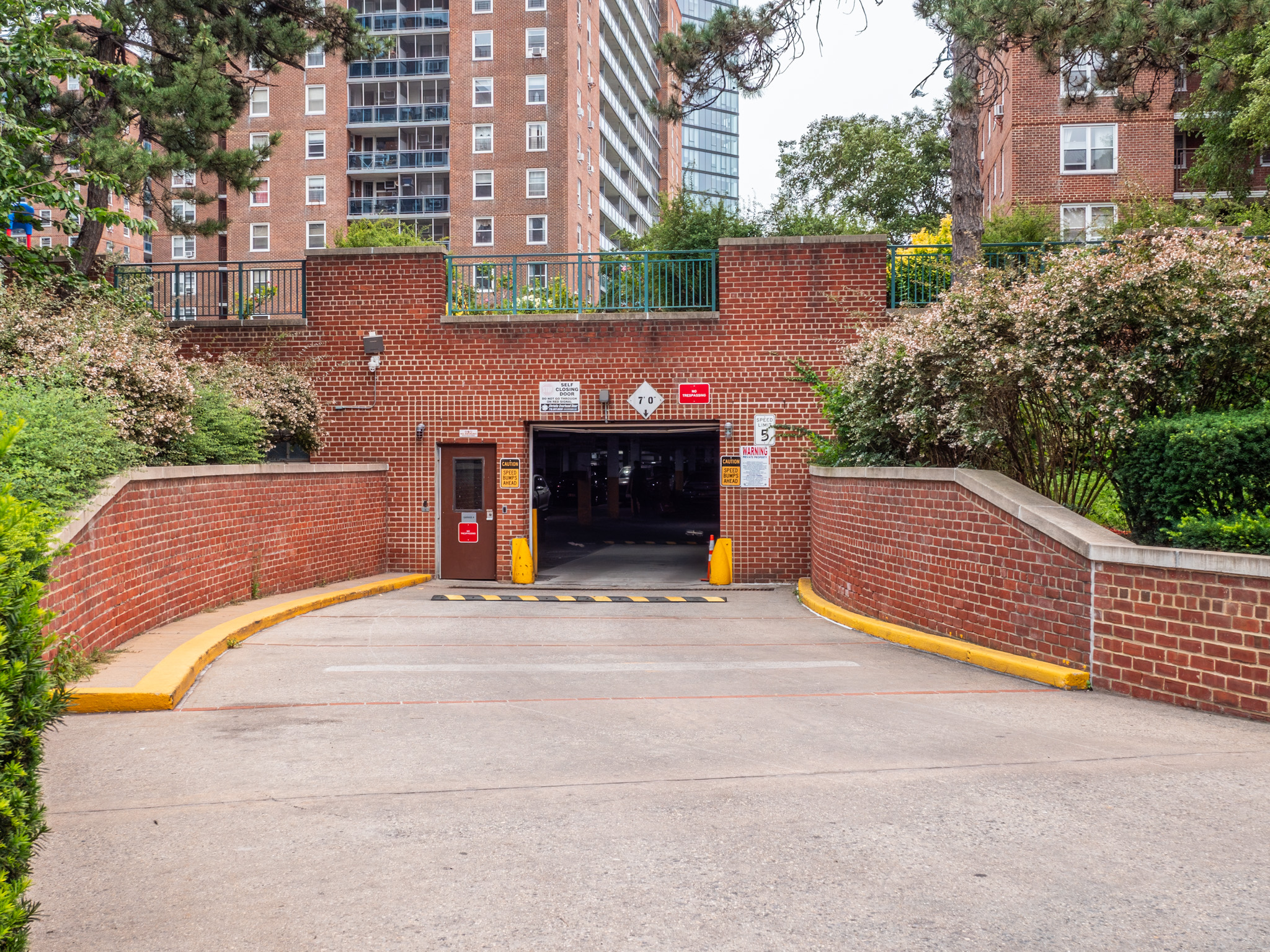 Garage entrance